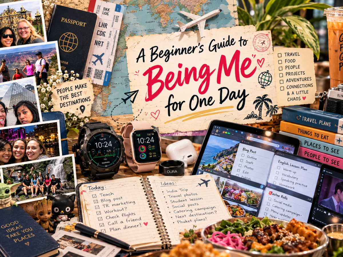 A Beginner’s Guide to Being Me for One&nbsp;Day